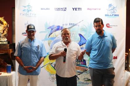 igfto presents check to billfish conservation guatemala