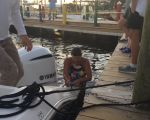 Congratulatory first splash on Billfish Release!